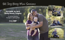 Fall Mini Langley Photo Sessions!
