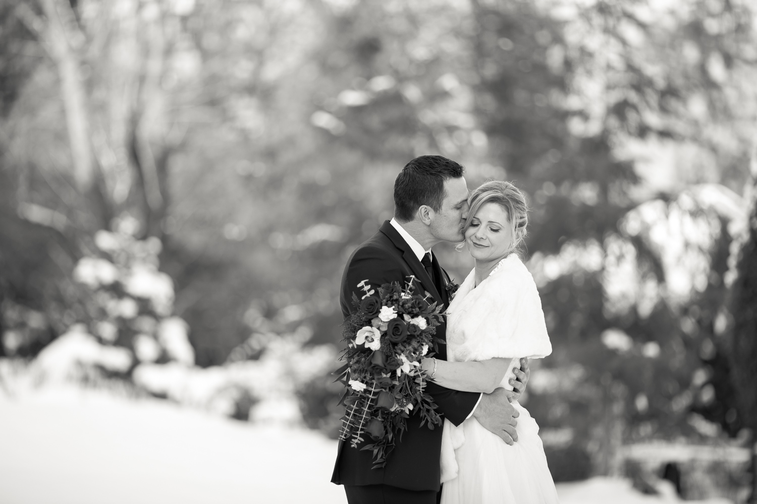 Surrey Winter Wedding Photographer
