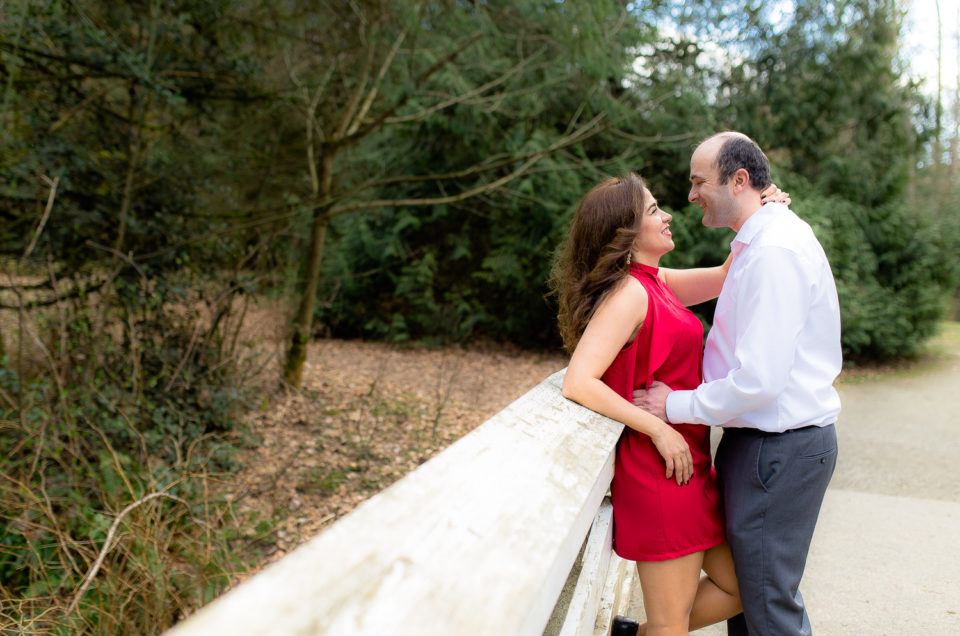 A Spring Couples Photography Session in Langley