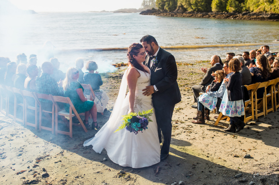 Our Ucluelet Wedding – the Cabins at Terrace Beach