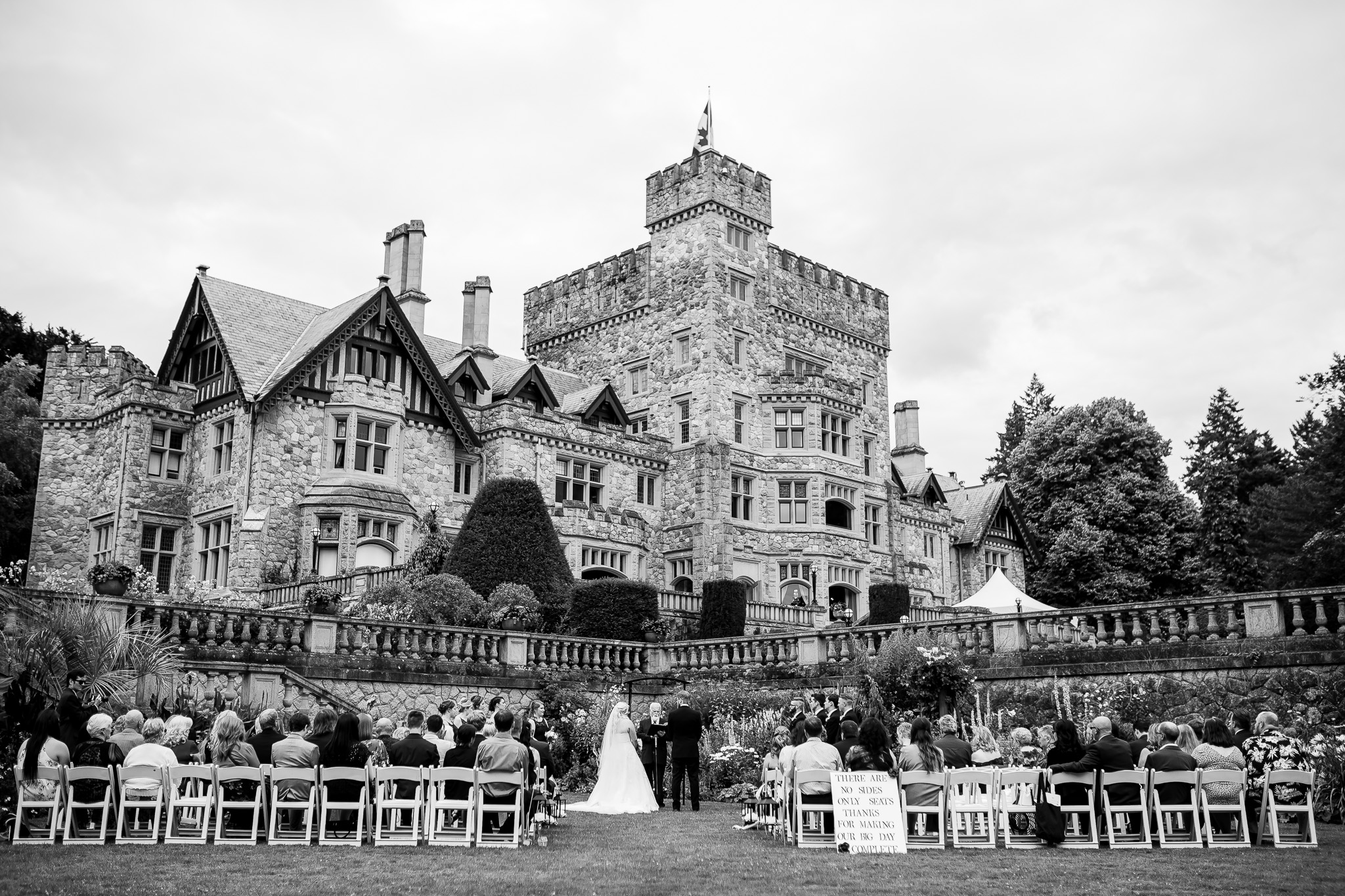 Hatley Castle Wedding Victoria