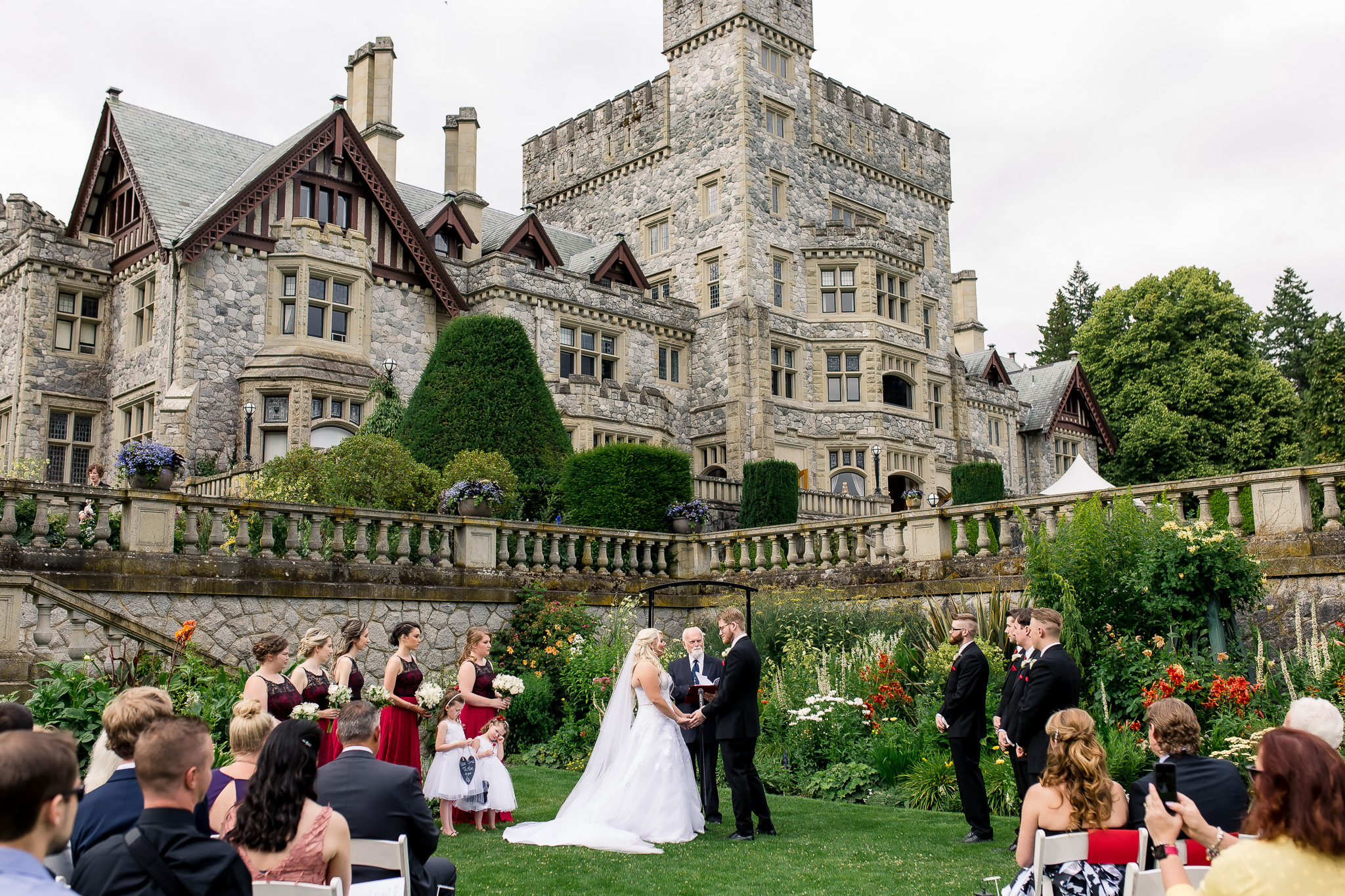 Hatley Castle Wedding Victoria