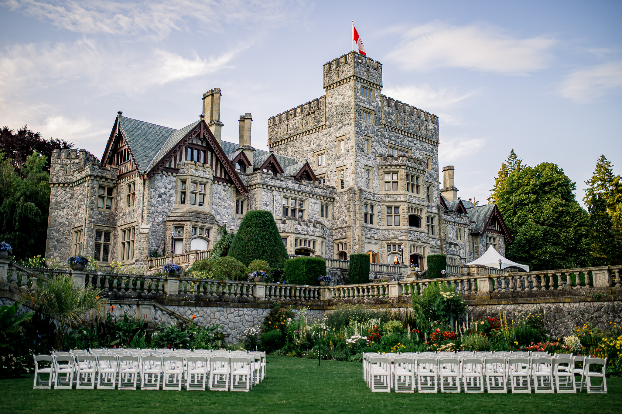 Hatley Castle Wedding Victoria