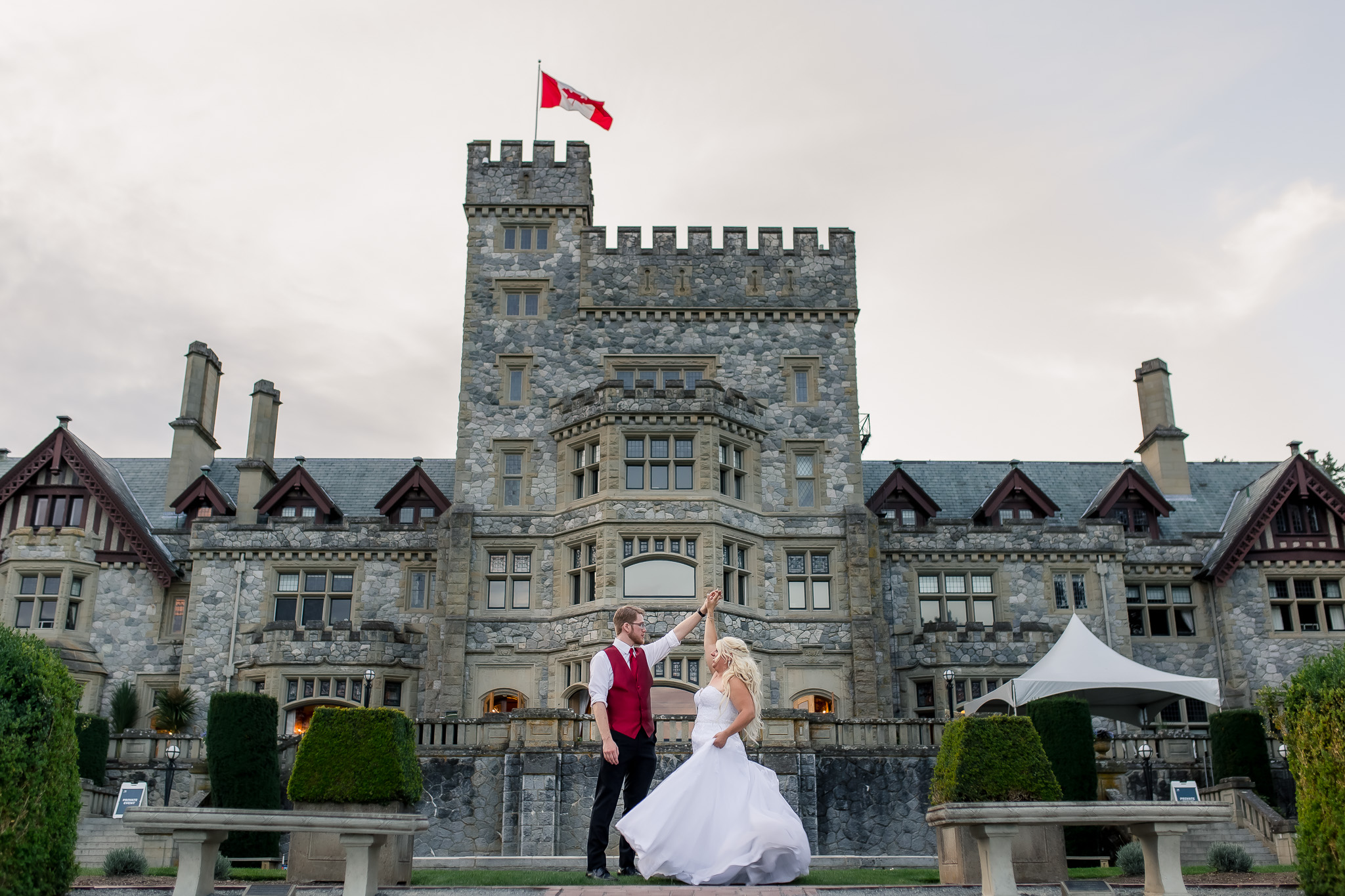 Hatley Castle Wedding Victoria