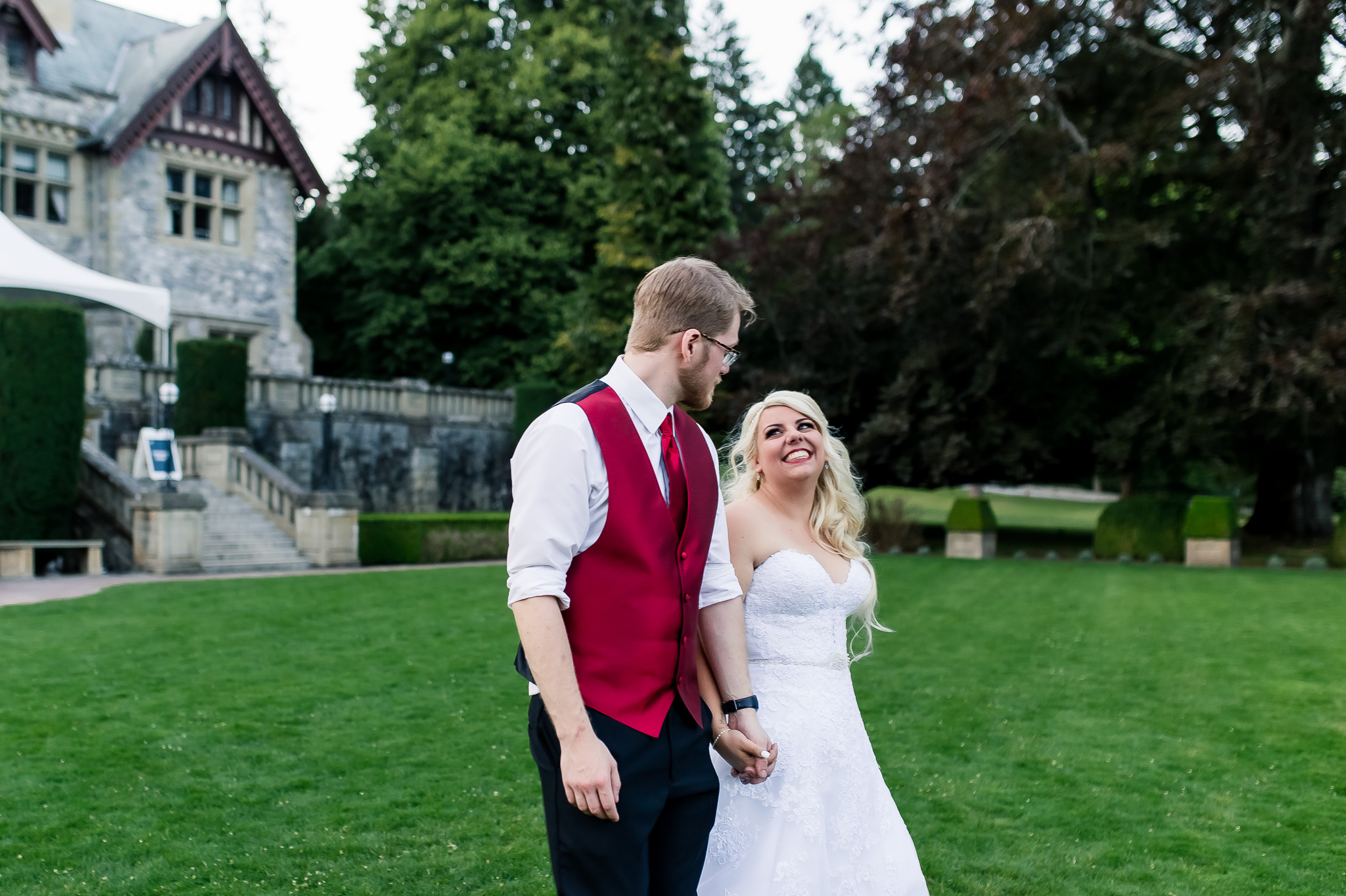 Hatley Castle Wedding Victoria