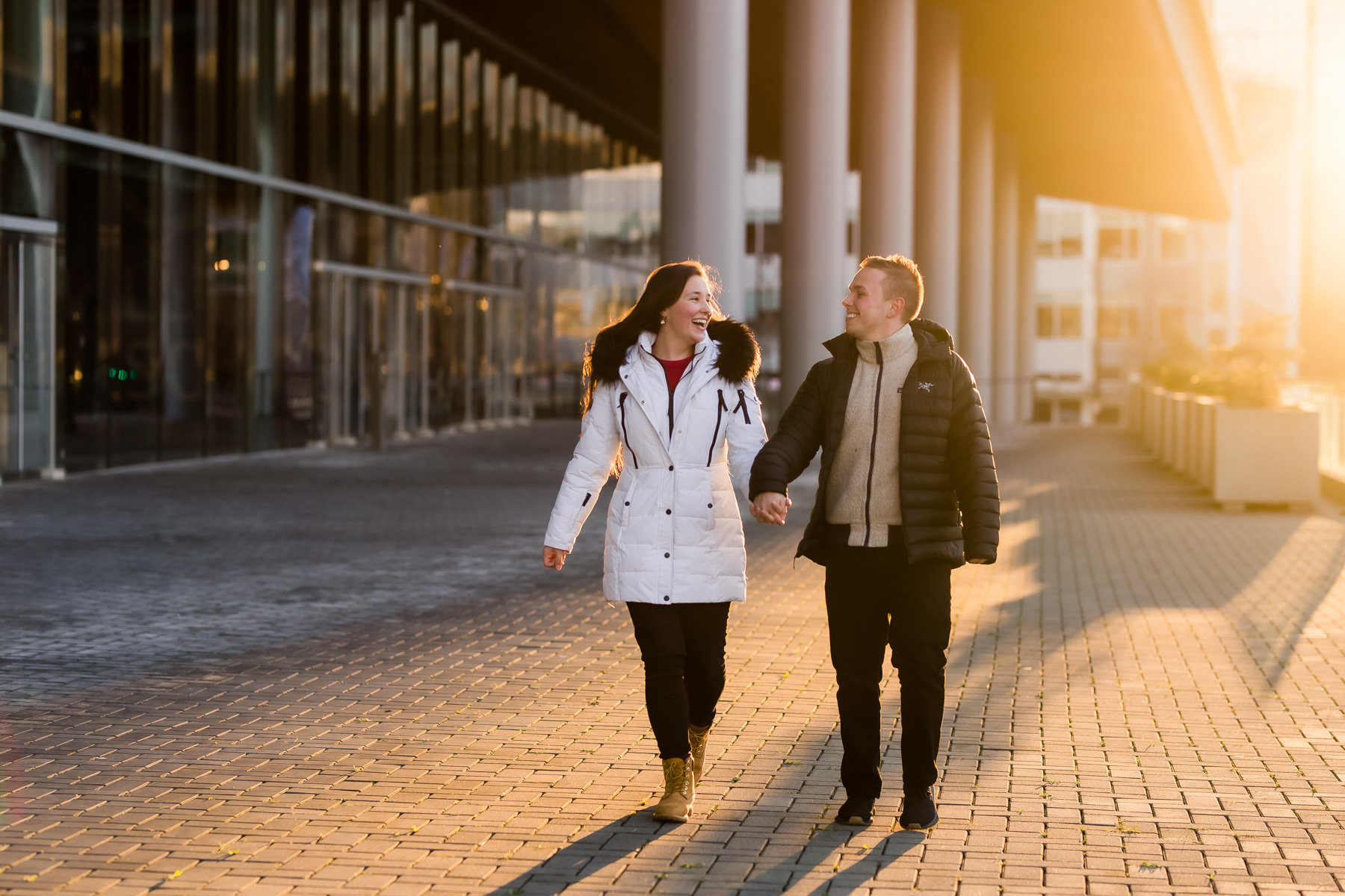 Jack Poole Plaza Engagement Session